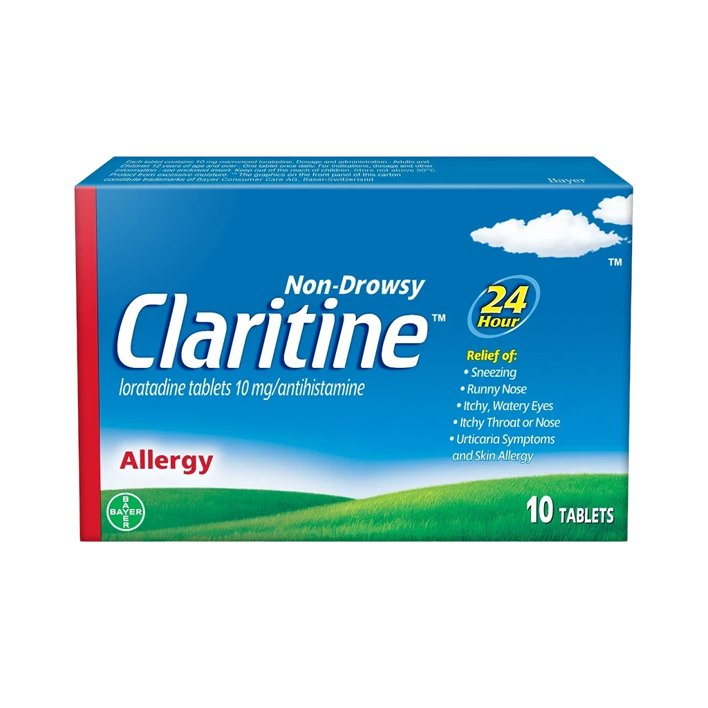 Clarinex desloratadine antihistamine for allergies